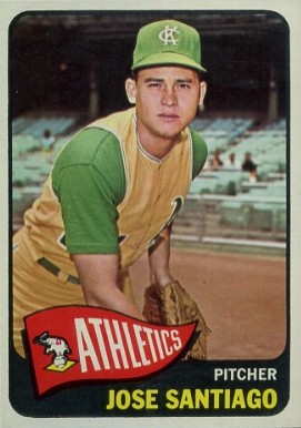 1965 Topps Jose Santiago #557 Baseball Card