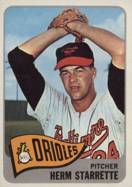 1965 Topps Herm Starrette #539 Baseball Card