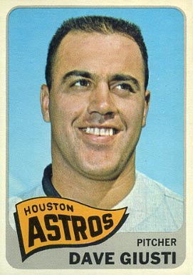 1965 Topps Dave Giusti #524 Baseball Card