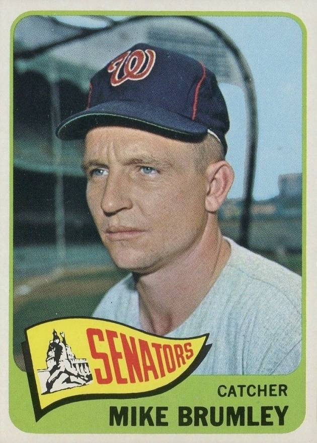 1965 Topps Mike Brumley #523 Baseball Card