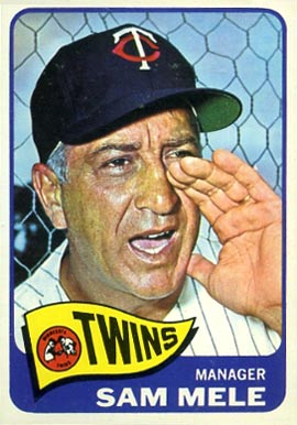 1965 Topps Sam Mele #506 Baseball Card
