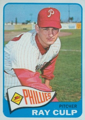1965 Topps Ray Culp #505 Baseball Card