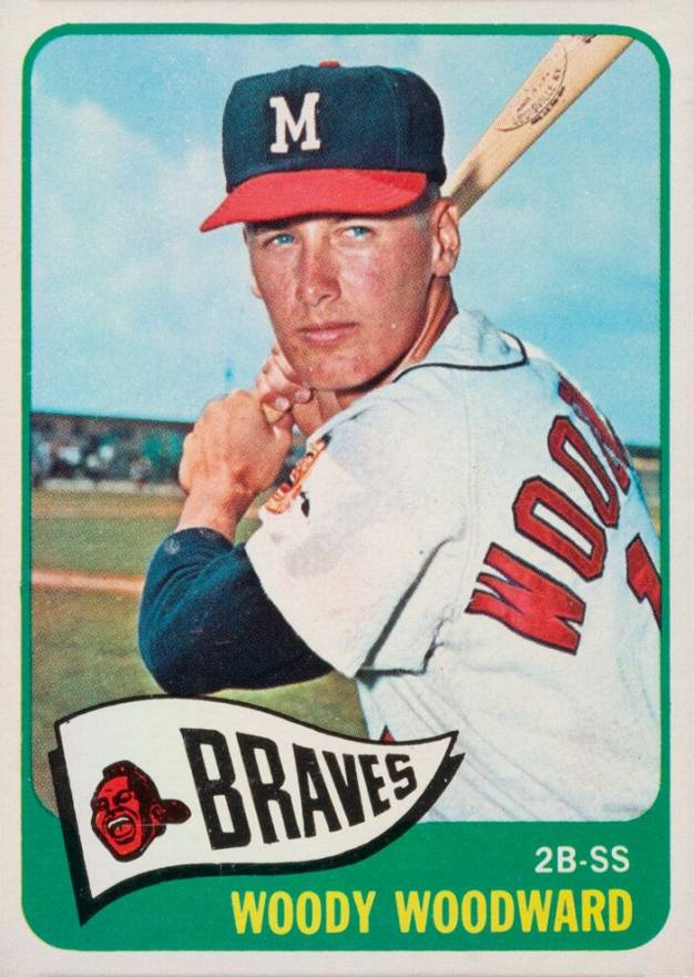 1965 Topps Woody Woodward #487 Baseball Card