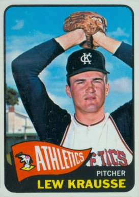 1965 Topps Lew Krausse #462 Baseball Card