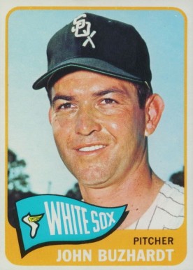 1965 Topps John Buzhardt #458 Baseball Card