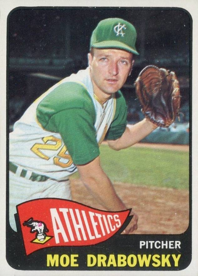 1965 Topps Moe Drabowsky #439 Baseball Card