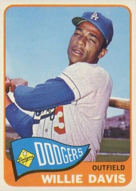 1965 Topps Willie Davis #435 Baseball Card