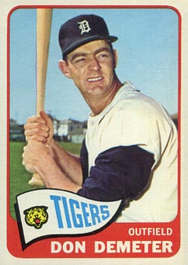 1965 Topps Don Demeter #429 Baseball Card