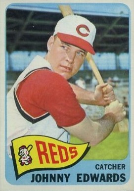 1965 Topps Johnny Edwards #418 Baseball Card