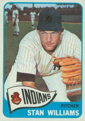 1965 Topps Stan Williams #404 Baseball Card