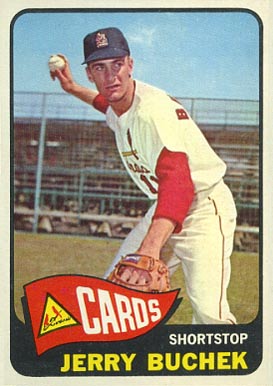 1965 Topps Jerry Buchek #397 Baseball Card