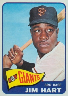 1965 Topps Jim Hart #395 Baseball Card