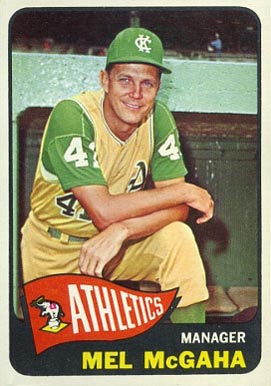 1965 Topps Mel McGaha #391 Baseball Card