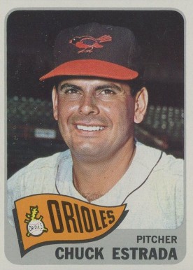 1965 Topps Chuck Estrada #378 Baseball Card