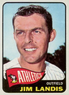 1965 Topps Jim Landis #376 Baseball Card