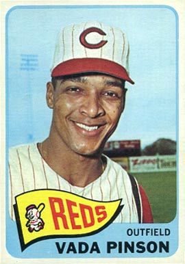 1965 Topps Vada Pinson #355 Baseball Card