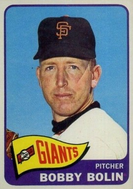 1965 Topps Bobby Bolin #341 Baseball Card