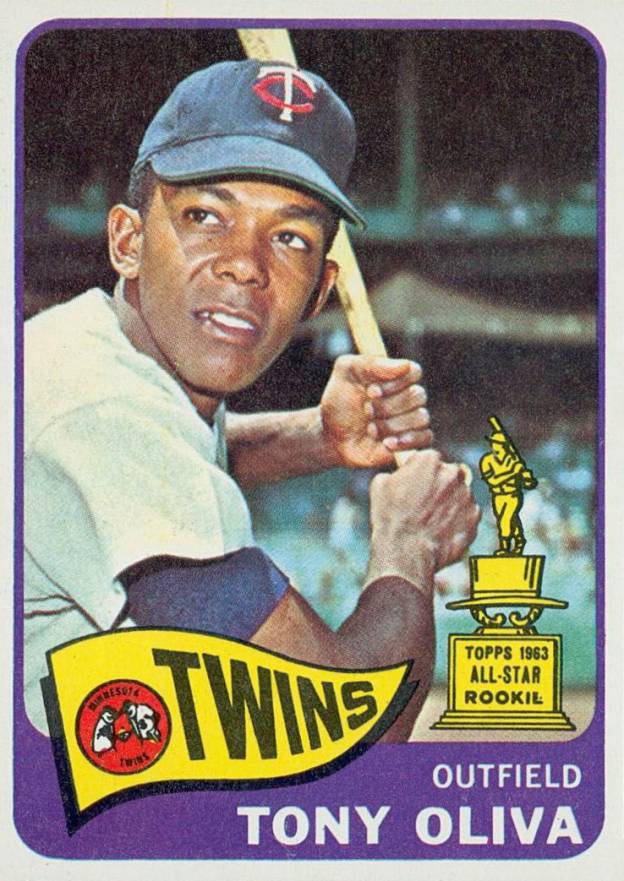 1965 Topps Tony Oliva #340 Baseball Card