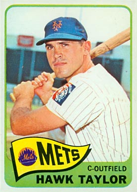 1965 Topps Hawk Taylor #329 Baseball Card