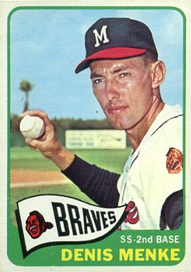 1965 Topps Denis Menke #327 Baseball Card