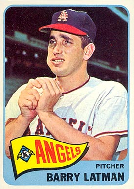 1965 Topps Barry Latman #307 Baseball Card