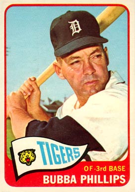 1965 Topps Bubba Phillips #306 Baseball Card