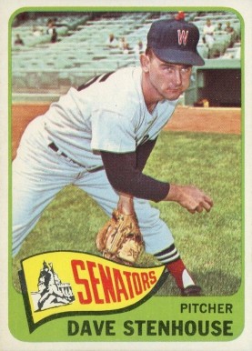 1965 Topps Dave Stenhouse #304 Baseball Card