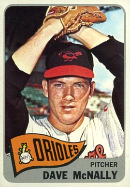 1965 Topps Dave McNally #249 Baseball Card