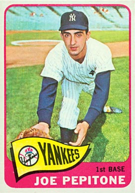 1965 Topps Joe Pepitone #245 Baseball Card