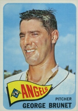1965 Topps George Brunet #242 Baseball Card