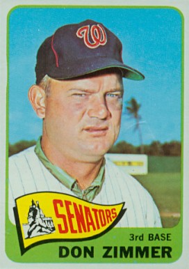 1965 Topps Don Zimmer #233 Baseball Card