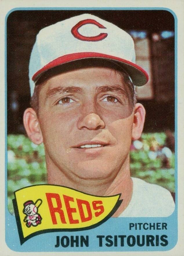 1965 Topps John Tsitouris #221 Baseball Card