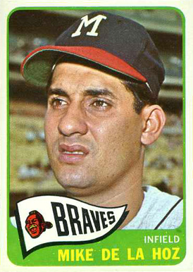 1965 Topps Mike De La Hoz #182 Baseball Card