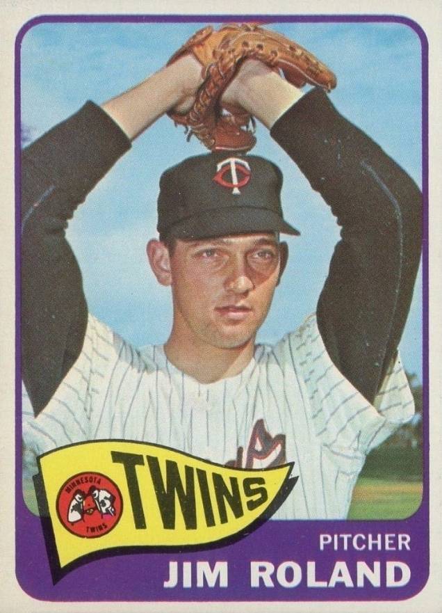 1965 Topps Jim Roland #171 Baseball Card