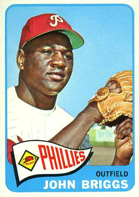 1965 Topps John Briggs #163 Baseball Card