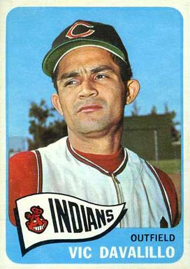 1965 Topps Vic Davalillo #128 Baseball Card