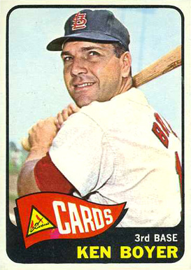 1965 Topps Ken Boyer #100 Baseball Card