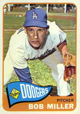 1965 Topps Bob Miller #98 Baseball Card