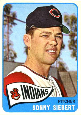 1965 Topps Sonny Siebert #96 Baseball Card