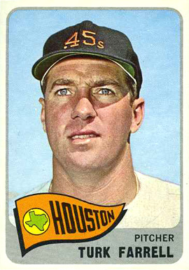 1965 Topps Turk Farrell #80 Baseball Card