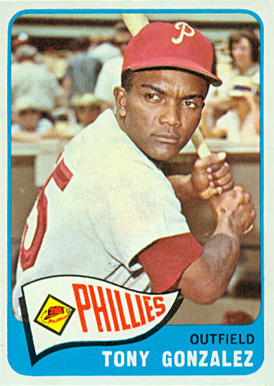 1965 Topps Tony Gonzalez #72 Baseball Card