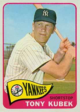 1965 Topps Tony Kubek #65 Baseball Card
