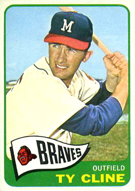 1965 Topps Ty Cline #63 Baseball Card
