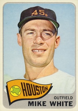 1965 Topps Mike White #31 Baseball Card