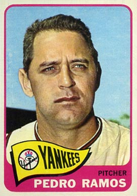 1965 Topps Pedro Ramos #13 Baseball Card