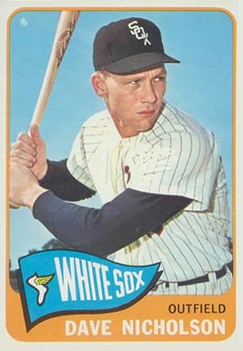 1965 Topps Dave Nicholson #183 Baseball Card