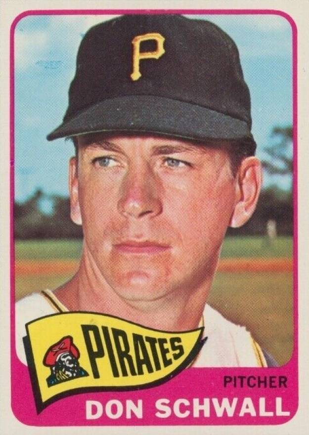 1965 Topps Don Schwall #362 Baseball Card