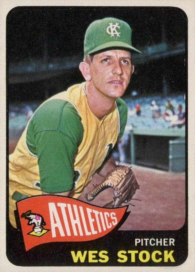 1965 Topps Wes Stock #117 Baseball Card