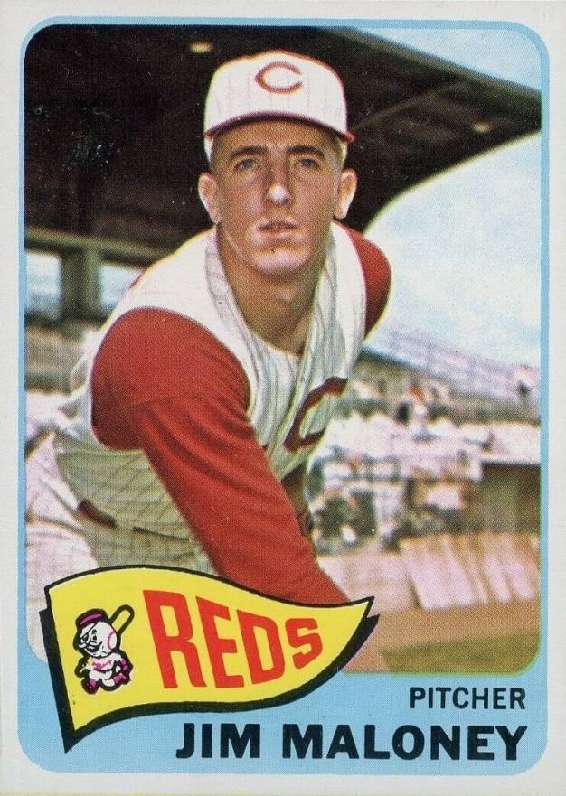 1965 Topps Jim Maloney #530 Baseball Card