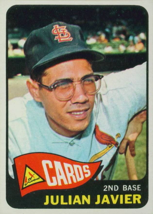 1965 Topps Julian Javier #447 Baseball Card